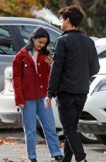 CAMILA MENDES Out in Vancouver 10/30/2018