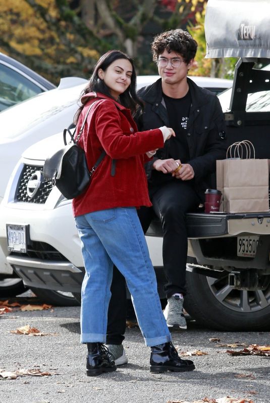 CAMILA MENDES Out in Vancouver 10/30/2018