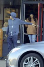CAMILA MORRONE and Leonardo DiCaprio at a Pizza Restaurant in Los Feliz 11/23/2018