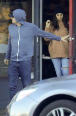CAMILA MORRONE and Leonardo DiCaprio at a Pizza Restaurant in Los Feliz 11/23/2018