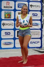 CAMILLE KOSTEK at Best Buddies Celebrity Soccer Match in Miami 11/17/2018