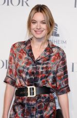 CAMILLE ROWE at Guggenheim International Gala Pre-party in New York 11/14/2018