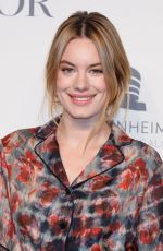 CAMILLE ROWE at Guggenheim International Gala Pre-party in New York 11/14/2018