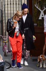 CARA DELEVINGNE and ASHLEY BENSON Out for Coffee in Studio City 11/04/2018