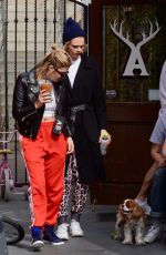 CARA DELEVINGNE and ASHLEY BENSON Out for Coffee in Studio City 11/04/2018