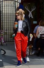 CARA DELEVINGNE and ASHLEY BENSON Out for Coffee in Studio City 11/04/2018