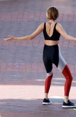 CARA DELEVINGNE on the Set of a Volkswagen Commercial in Cape Town 11/25/2018