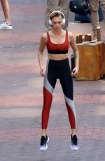 CARA DELEVINGNE on the Set of a Volkswagen Commercial in Cape Town 11/25/2018