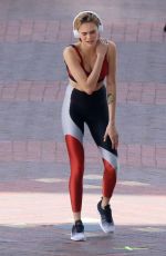 CARA DELEVINGNE on the Set of a Volkswagen Commercial in Cape Town 11/25/2018