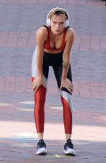 CARA DELEVINGNE on the Set of a Volkswagen Commercial in Cape Town 11/25/2018