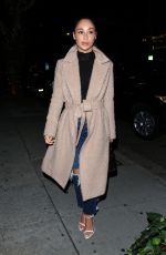 CARA SANTANA at Iivy Restaurant in West Hollywood 11/24/2018