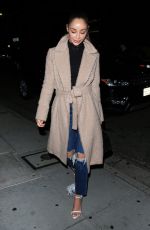 CARA SANTANA at Iivy Restaurant in West Hollywood 11/24/2018