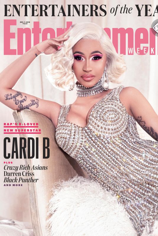 CARDI B in Entertainment Weekly, December 2018
