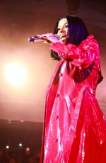 CARDI B Performs at Fashion Nova x Cardi B Launch in Los Angeles 11/14/2018