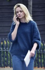 CAREY MULLIGAN Out and About in London 11/15/2018