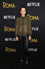 CARLA GUGINO at Roma Screening in New York 11/27/2018