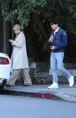 CAROLINE DAUR Out on Melrose Place in Los Angeles 11/25/2018
