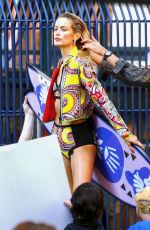 CAROLYN MURPHY on the Set of Photoshoot for Harper