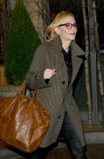 CATE BLANCHETT Leave Soho Hotel in London 11/22/2018