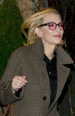 CATE BLANCHETT Leave Soho Hotel in London 11/22/2018