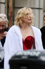 CATE BLANCHETT on the Set of Giorgio Armani Advert in Barcelona 11/15/2018