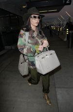 CATHERINE ZETA JONES at LAX Airport in Los Angeles 11/05/2018