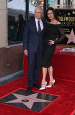 CATHERINE ZETA JONES at Michael Douglas Hollywood Walk of Fame Ceremony in Hollywood 11/06/2018