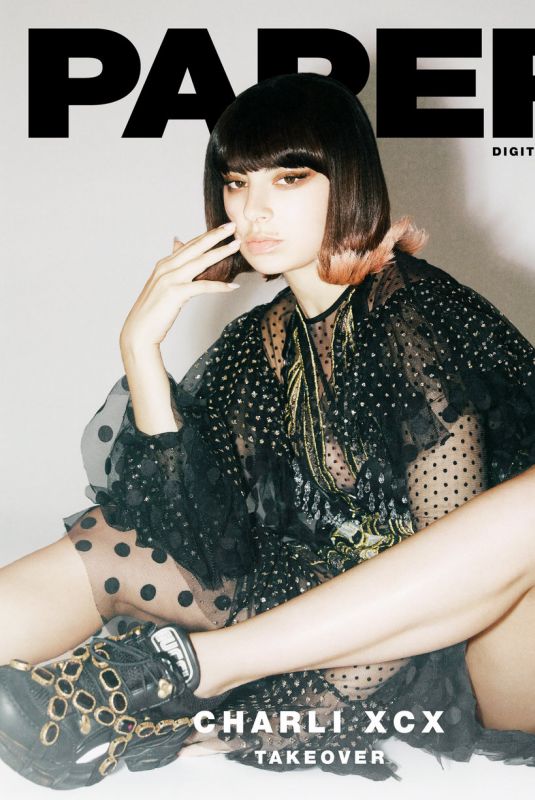 CHARLI XCX in Paper Magazine, Digital Edition November 2018