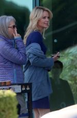 CHARLIZE THERON on the Set of Regyn Kelly and Roger Ailes Project in Los Angeles 10/31/2018