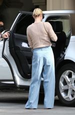 CHARLIZE THERON Out and About in Beverly Hills 11/04/2018