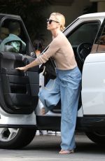CHARLIZE THERON Out and About in Beverly Hills 11/04/2018
