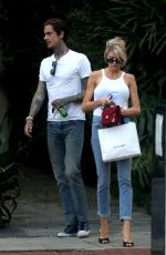 CHARLOTTE MCKINNEY in Jeans Out Shopping in West Hollywood 11/02/2018