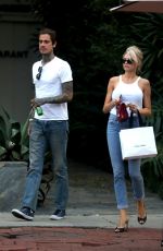 CHARLOTTE MCKINNEY in Jeans Out Shopping in West Hollywood 11/02/2018