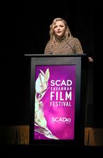CHLOE MORETZ at Lumiere Award at 2018 Scad Savannah Film Festival 11/02/2018