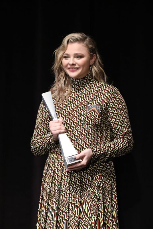 CHLOE MORETZ at Lumiere Award at 2018 Scad Savannah Film Festival 11/02/2018