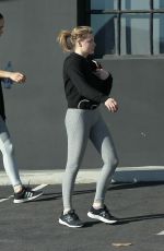CHLOE MORETZ Leaves a Gym in Los Angeles 11/26/2018
