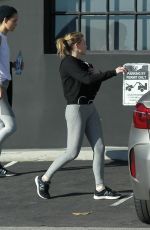 CHLOE MORETZ Leaves a Gym in Los Angeles 11/26/2018