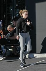 CHLOE MORETZ Leaves a Gym in Los Angeles 11/26/2018