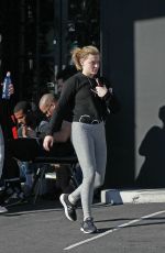 CHLOE MORETZ Leaves a Gym in Los Angeles 11/26/2018
