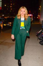 CHLOE MORETZ Night Out in New York 10/30/2018
