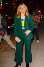CHLOE MORETZ Night Out in New York 10/30/2018