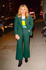 CHLOE MORETZ Night Out in New York 10/30/2018