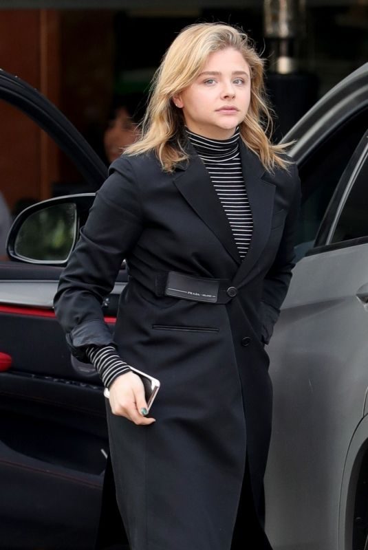 CHLOE MORETZ Out for Lunch in Beverly Hills 11/28/2018