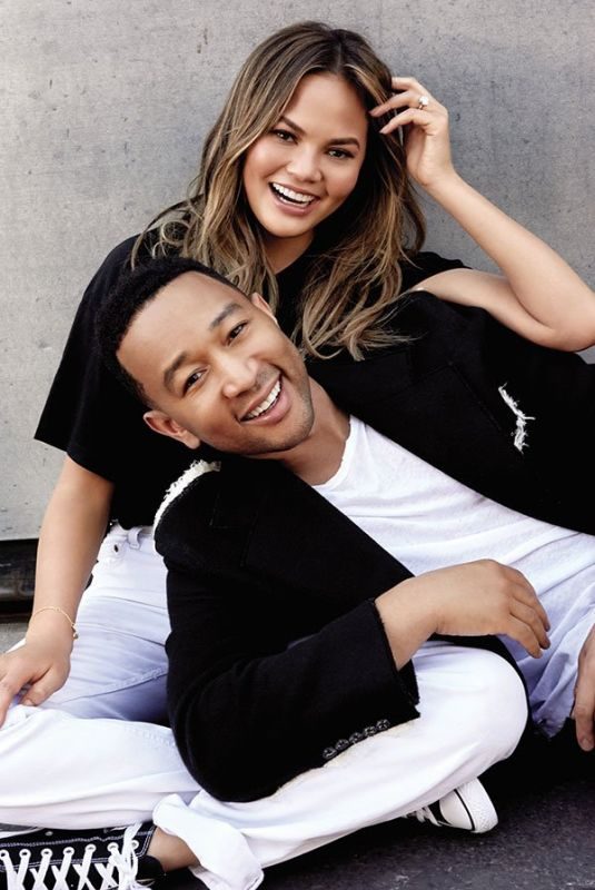 CHRISSY TEIGEN and John Legend in You Magazine, November 2018