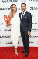 CHRISSY TEIGEN at Glamour Women of the Year Summit: Women Rise in New York 11/11/2018