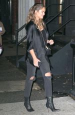 CHRISSY TEIGEN Out and About in New York 11/13/2018