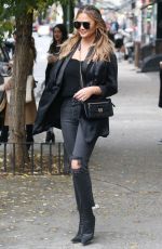 CHRISSY TEIGEN Out and About in New York 11/13/2018
