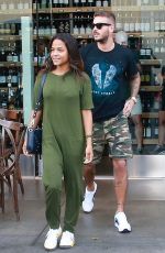 CHRISTINA MILIAN and Matt Pokora Out in Los Angeles 11/15/2018