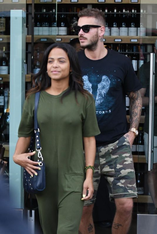 CHRISTINA MILIAN and Matt Pokora Out in Los Angeles 11/15/2018