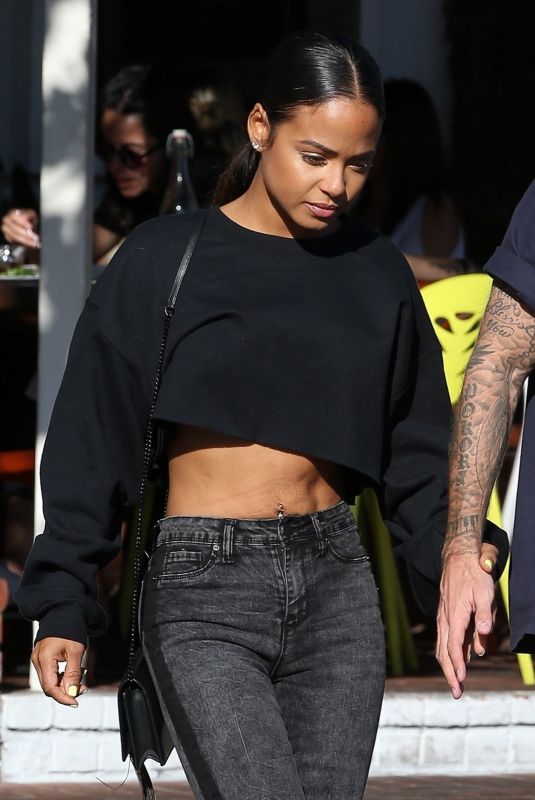 CHRISTINA MILIAN at Alfred Coffee in West Hollywood 11/14/2018